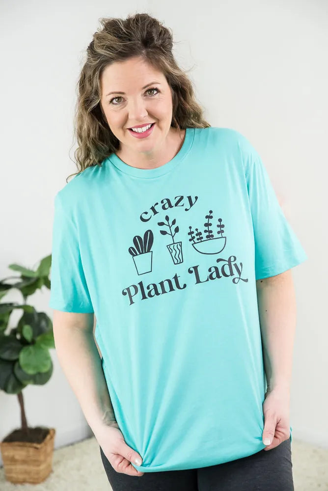 Crazy Plant Lady Tee – Boutique Tree