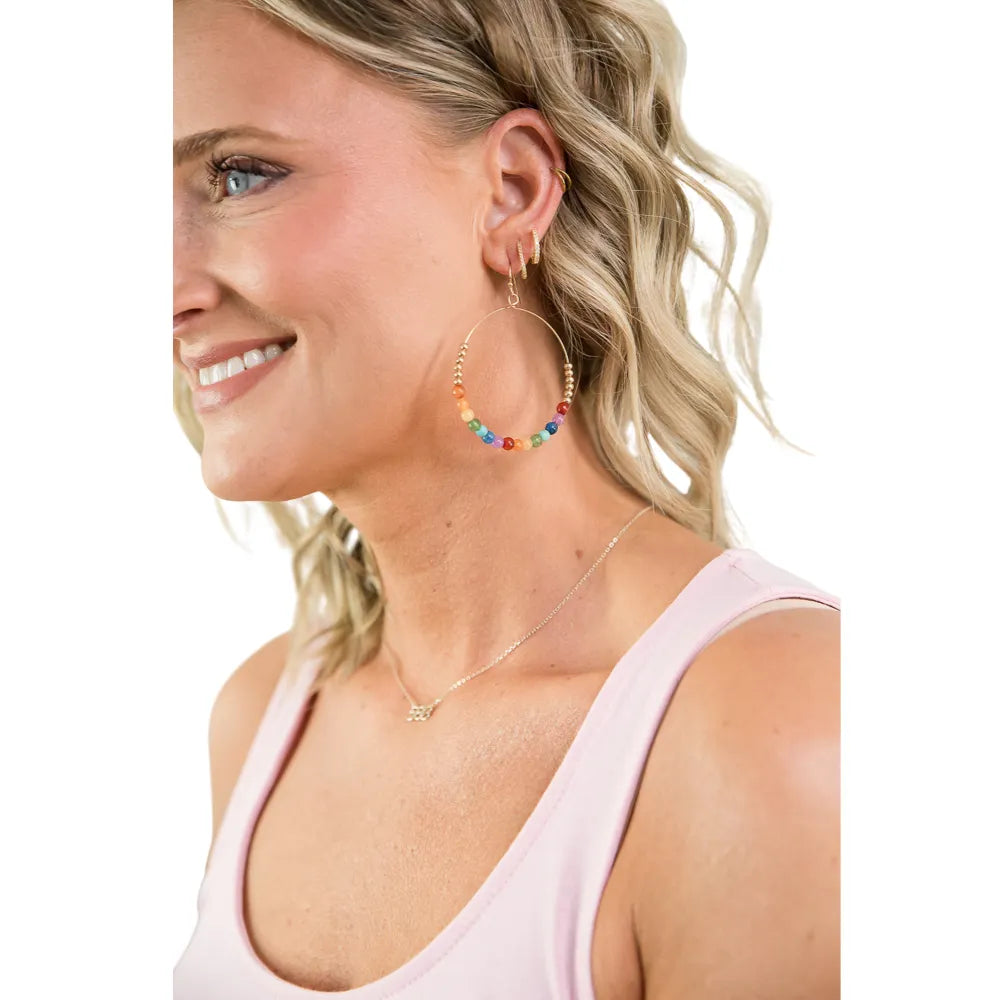 Better Days Earrings in Rainbow