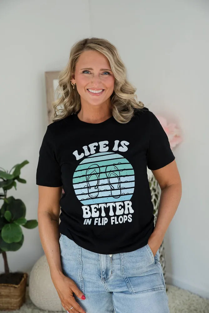 Better In Flip Flops Tee