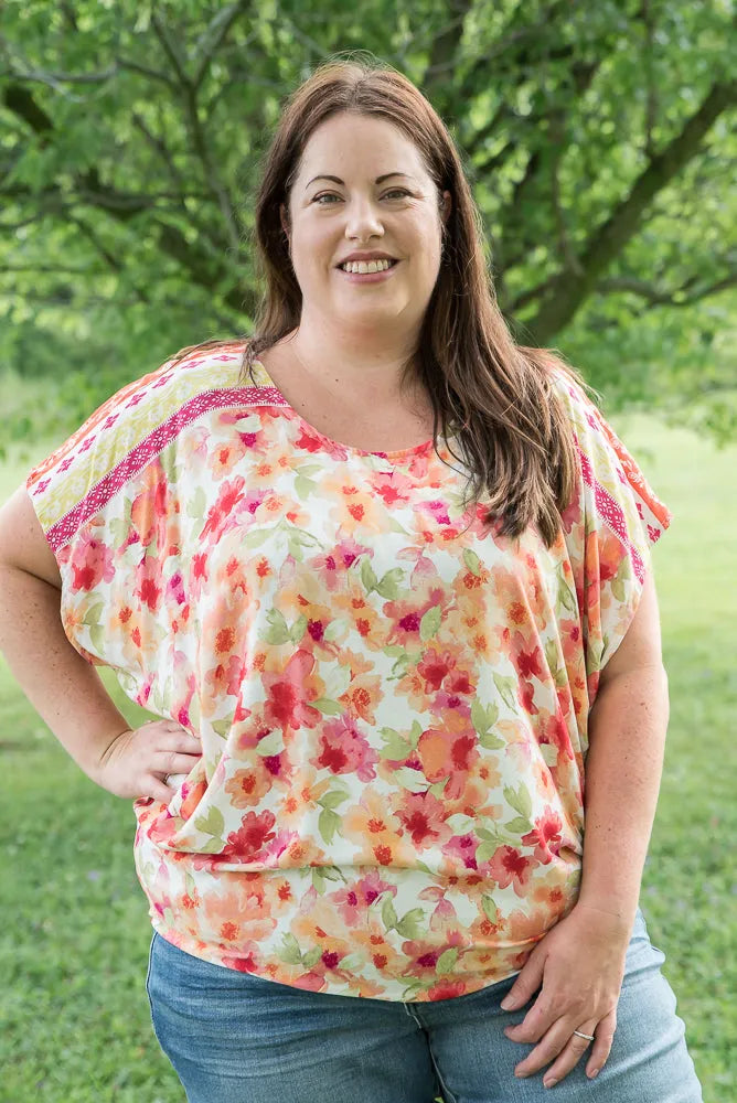 Bright Eyed Floral Top