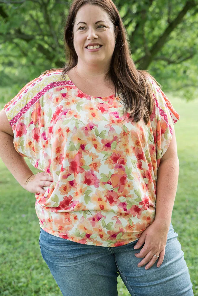 Bright Eyed Floral Top