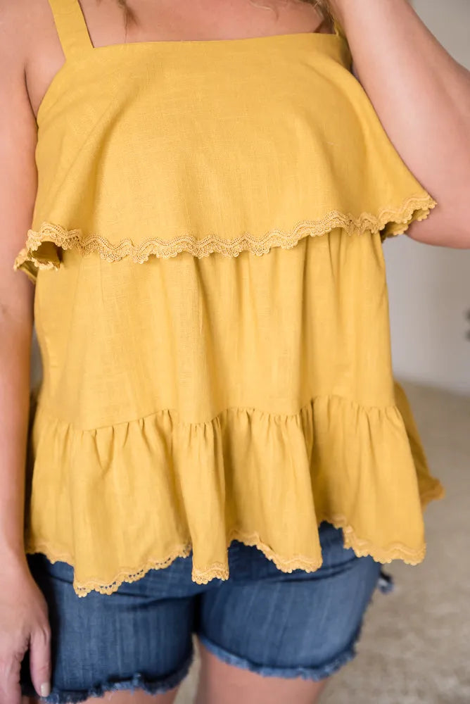 Sweet Like Honey Sleeveless Top