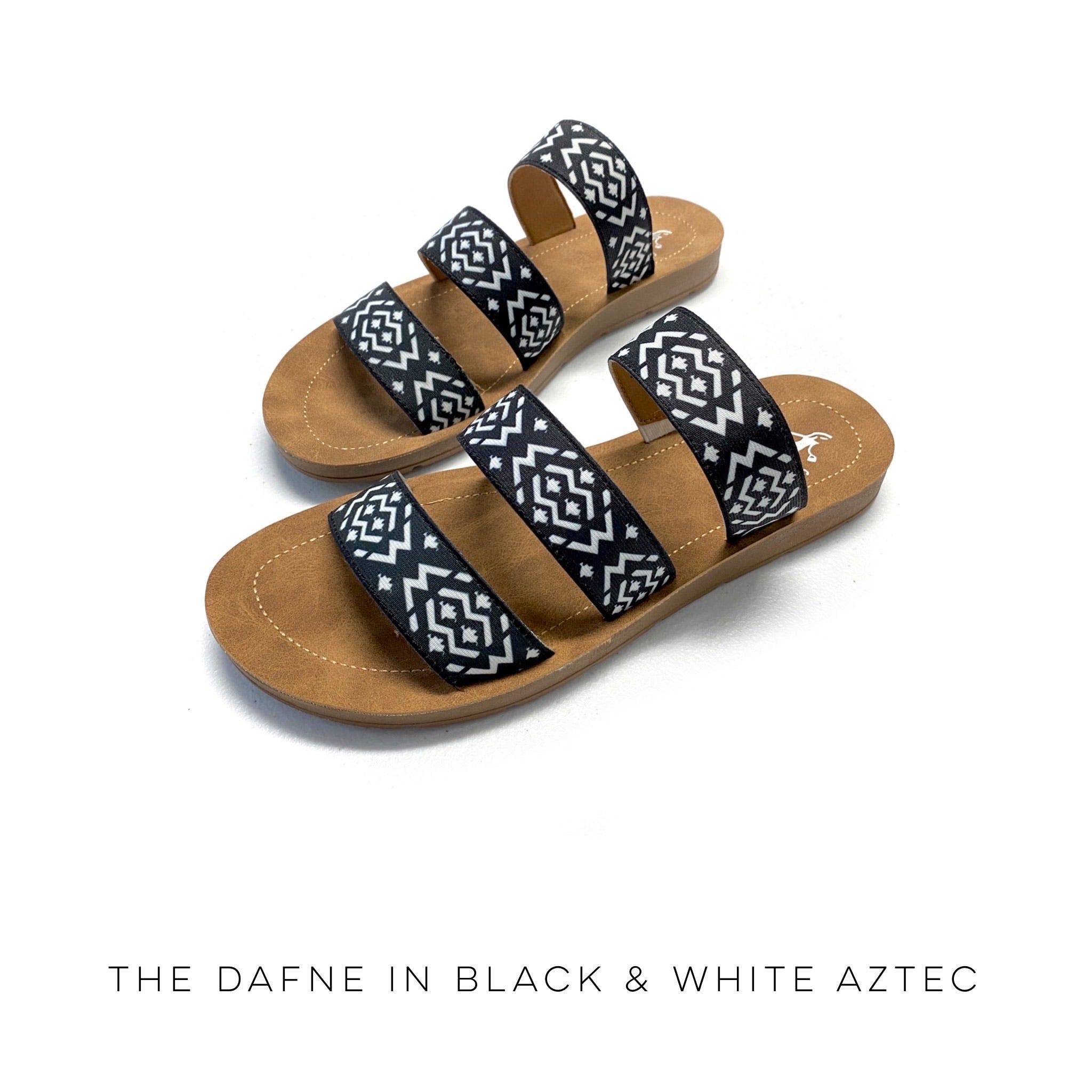 The Dafne in Black & White Aztec