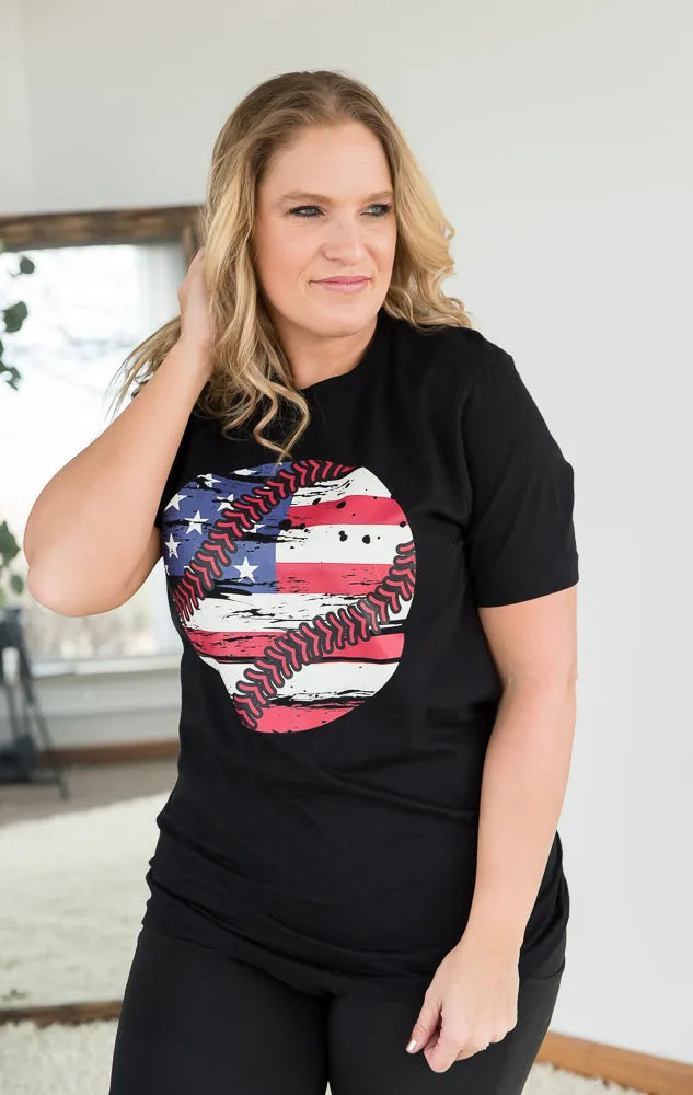 American Baseball Graphic Tee