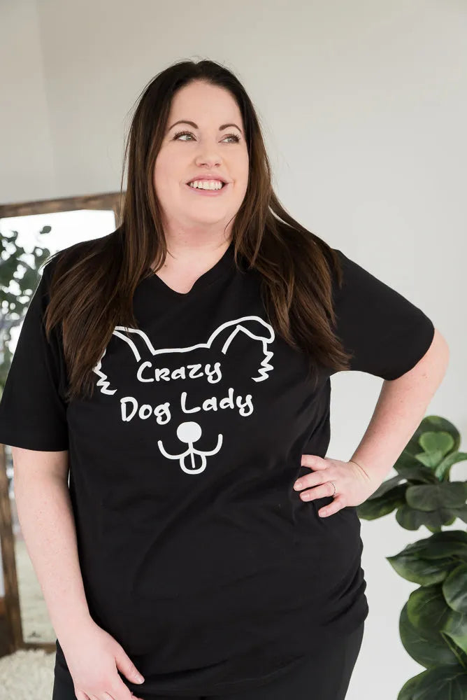 Crazy Dog Lady Graphic Tee