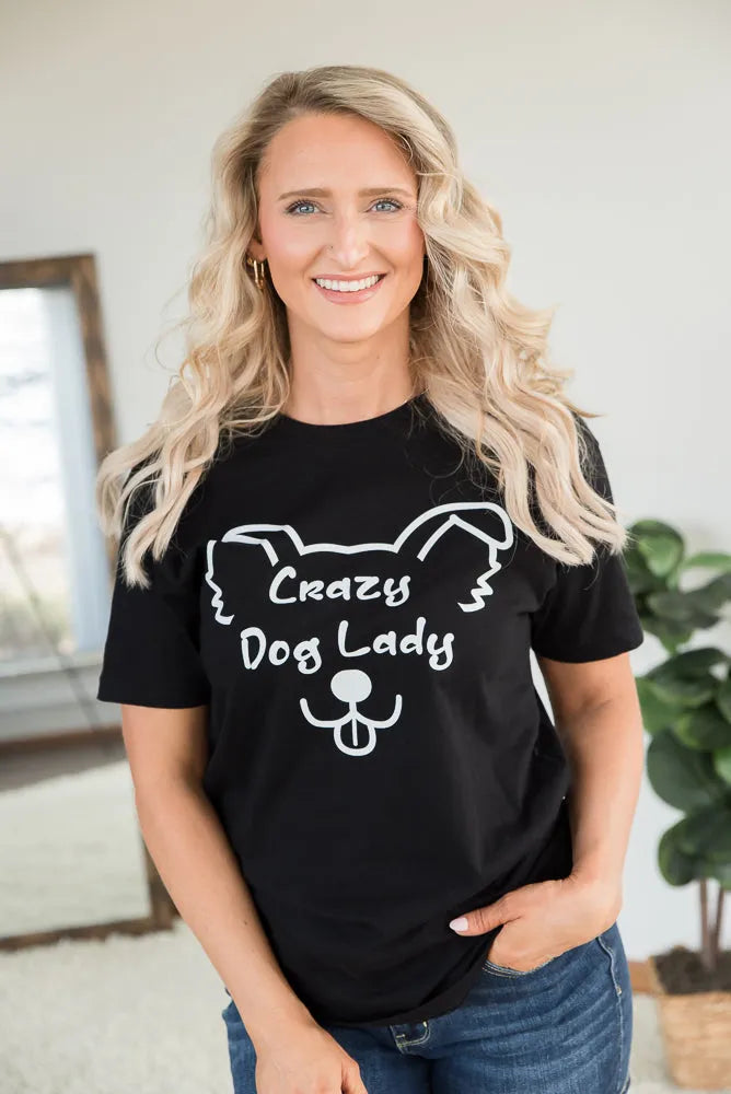 Crazy Dog Lady Graphic Tee