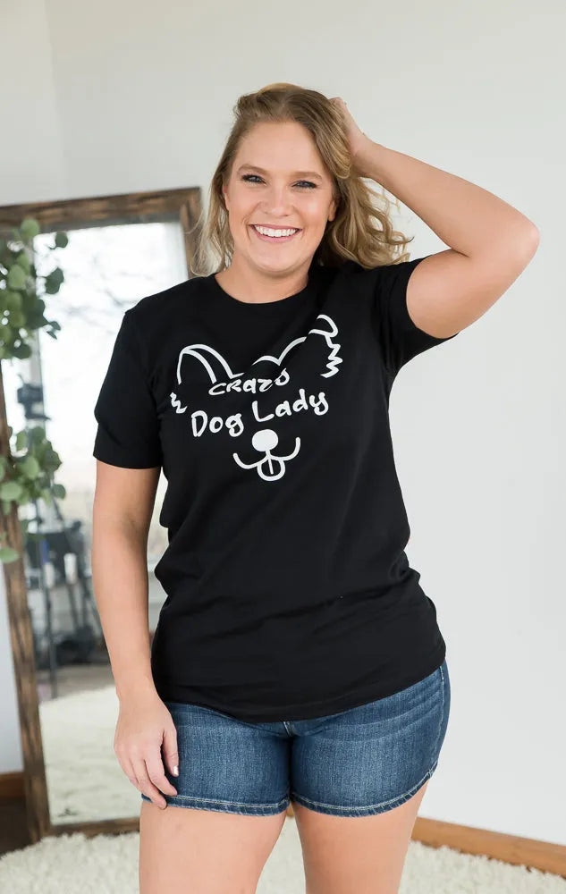 Crazy Dog Lady Graphic Tee