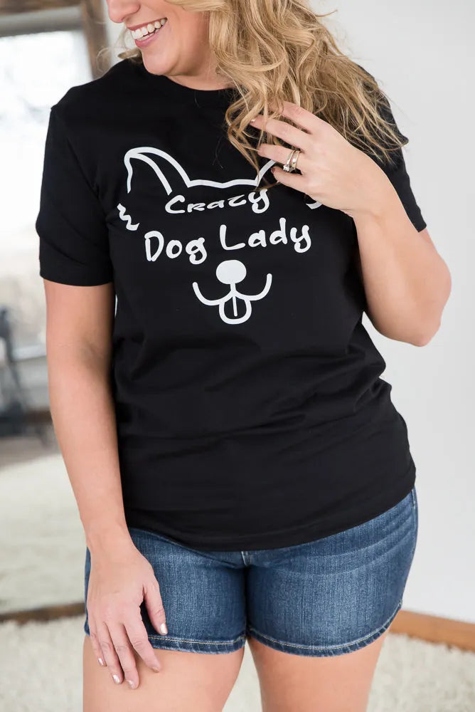 Crazy Dog Lady Graphic Tee