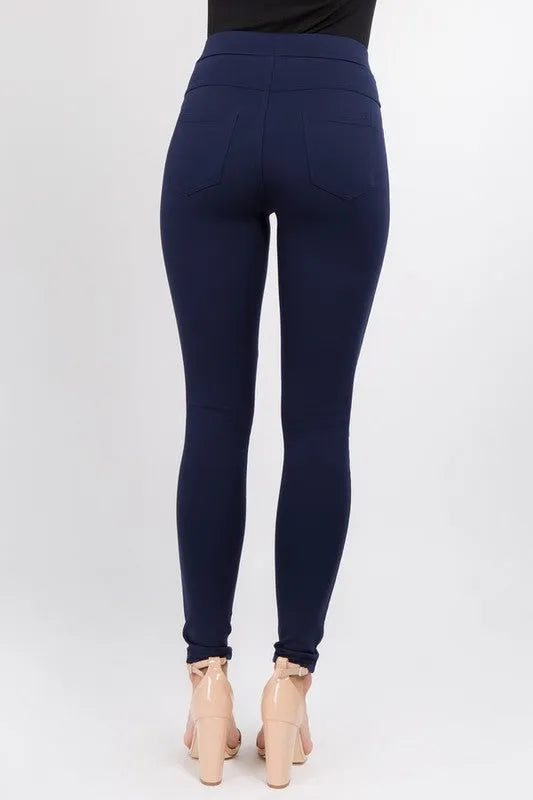 My Perfect Ponte Pants in Navy