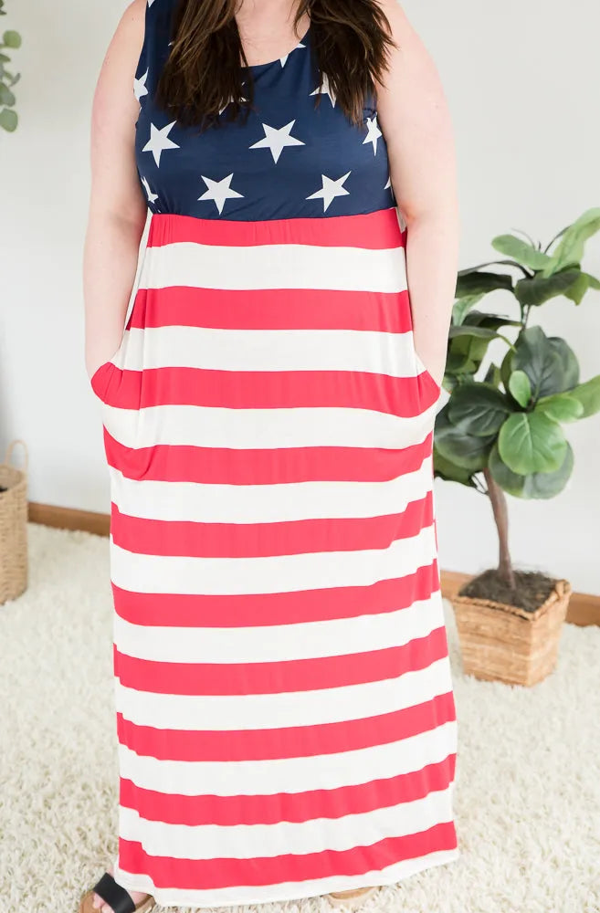 Stars and Stripes Dress