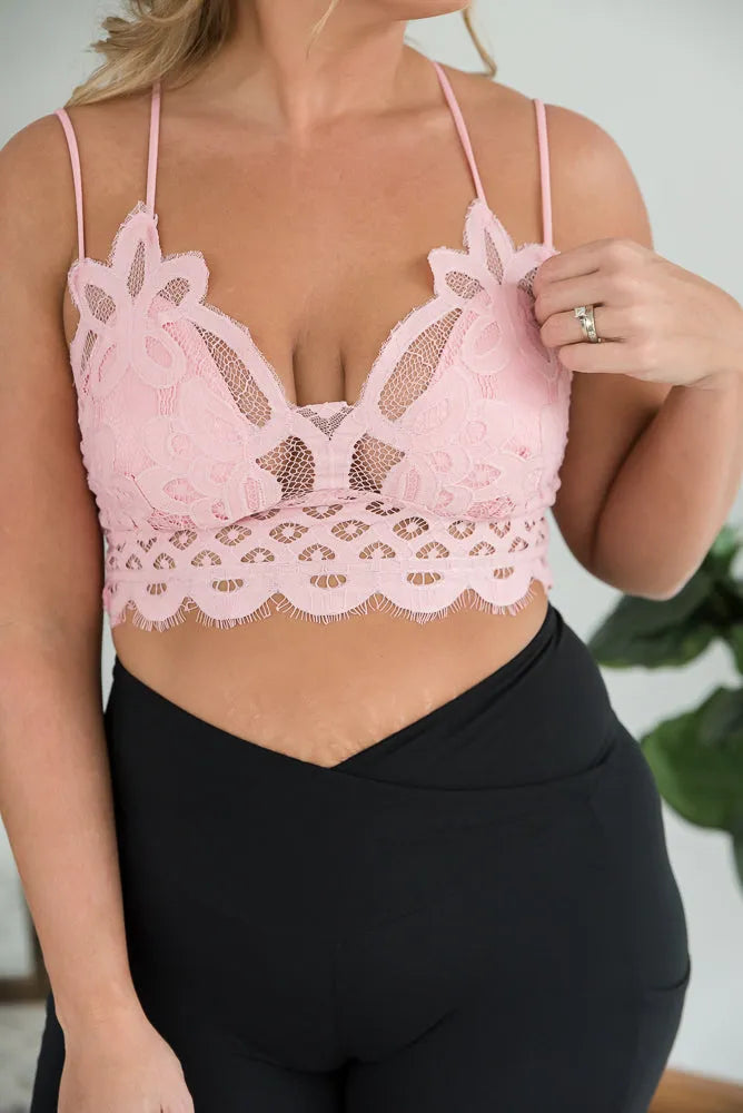 Sweet & Sexy Bralette in Pink